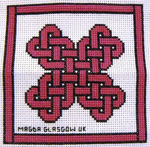 Celtic knot cross stitch